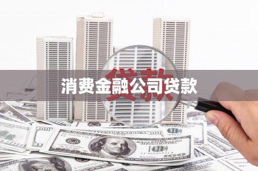 合阳消费金融公司贷款