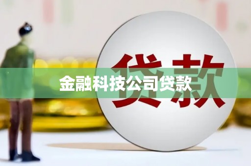 合阳金融科技公司贷款