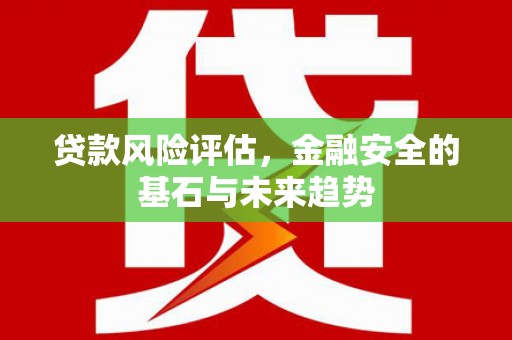 合阳贷款风险评估，金融安全的基石与未来趋势