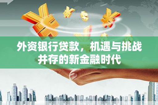 合阳外资银行贷款，机遇与挑战并存的新金融时代