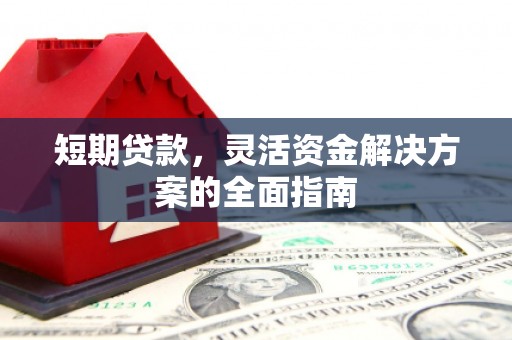 合阳短期贷款，灵活资金解决方案的全面指南