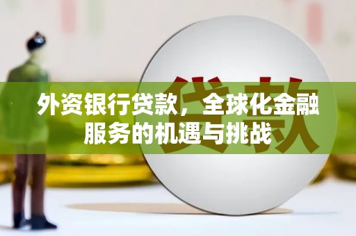 合阳外资银行贷款，全球化金融服务的机遇与挑战