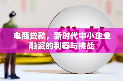 合阳电商贷款，新时代中小企业融资的利器与挑战