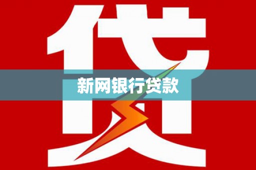 合阳新网银行贷款