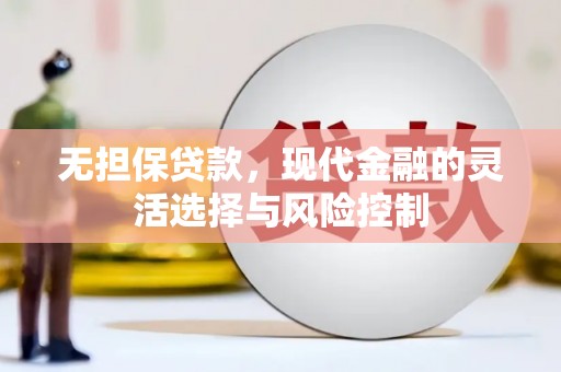 合阳无担保贷款，现代金融的灵活选择与风险控制