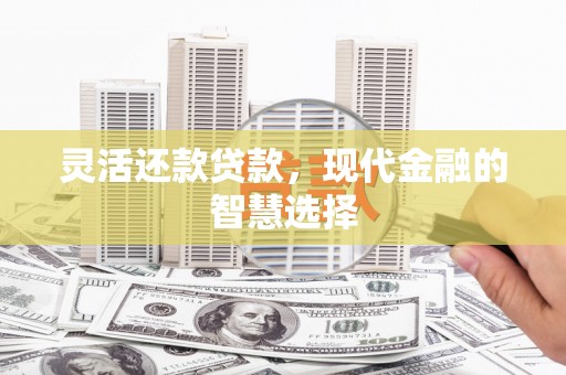 合阳灵活还款贷款，现代金融的智慧选择