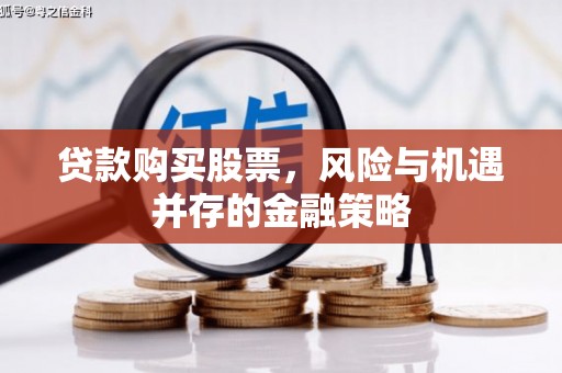 合阳贷款购买股票，风险与机遇并存的金融策略